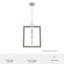 Luminaire suspendu géométrique à 1 lumière Woodburn-74777761