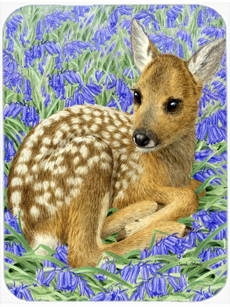 Planche à découper en verre cerf