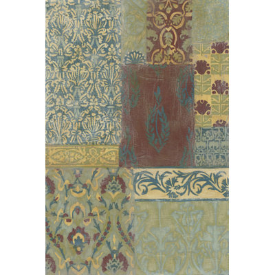 Porcelain Mosaic II by Chariklia Zarris - Wrapped Canvas Painting