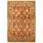 One-of-a-Kind Rectangle 6' X 9' New Age Wool Area Rug in Dark Red