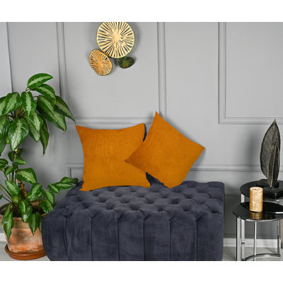 Matte Velvet Cushion Cover - 1 Pc
