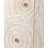 Bahtie Farmhouse Distressed Boho 2 Door Embossed Storage Cabinet With Ring Motif-925146658