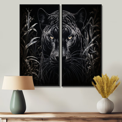 Grattoir noir et blanc Panther Nocturnal Majesty