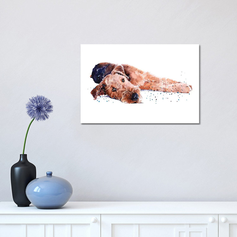 Reproduction d’art, impression, Pas de tapis, Toile tendue, H 12 po x l 18 po x 1,5 po