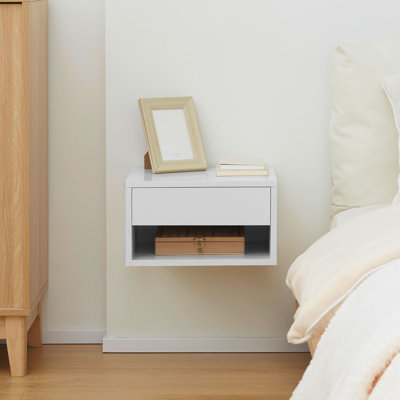 Kudeep 37cm W Manufactured Wood Bedside Table