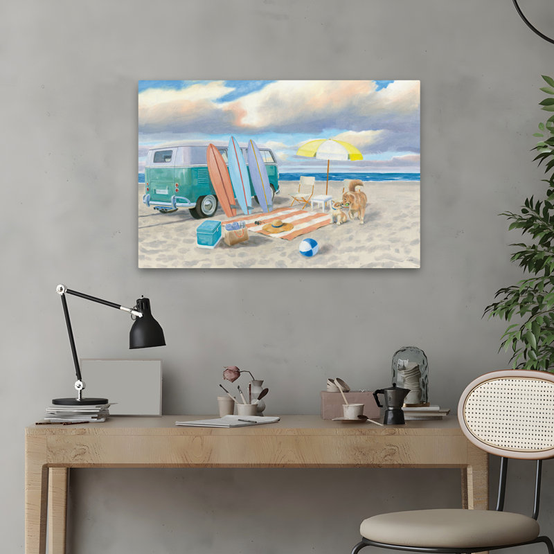 Balade nautique et côtière II, H 24 po x l 16 po
