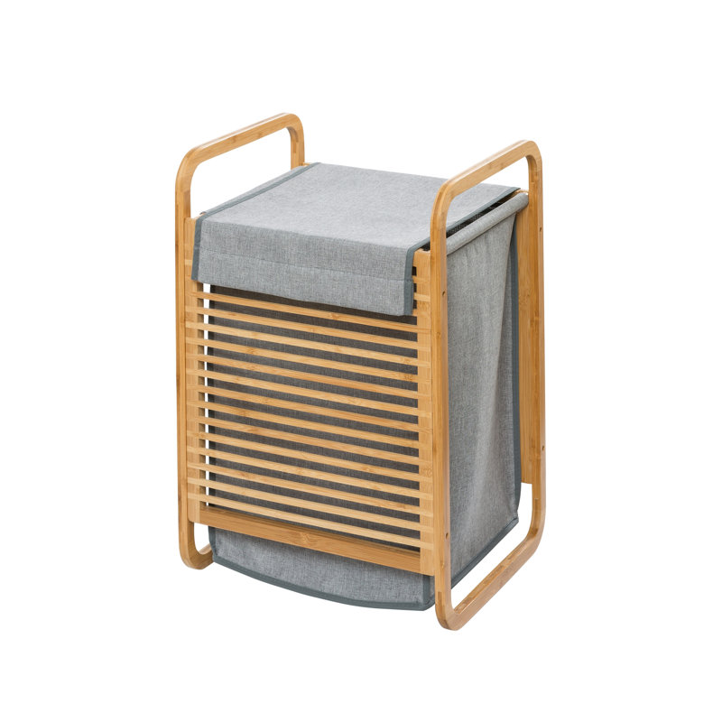 Bolin Fabric Laundry Hamper with Handles