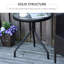 Table d'appoint ronde 19,7 po Kaone