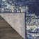 Burnie Oriental Blue/White Area Rug