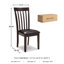 Chaise d'appoint Leanndra
