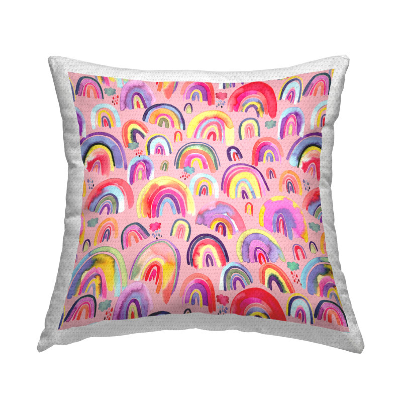 Abstract Outdoor Throw Pillow