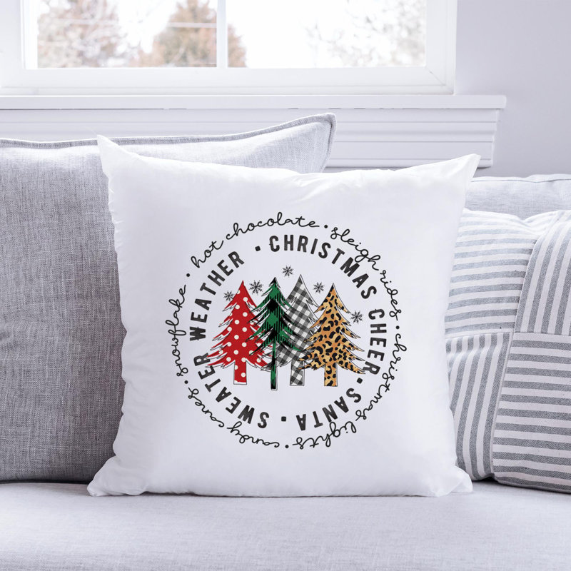 Coussin en polyester Christmas8_2, 20 po x 20 po