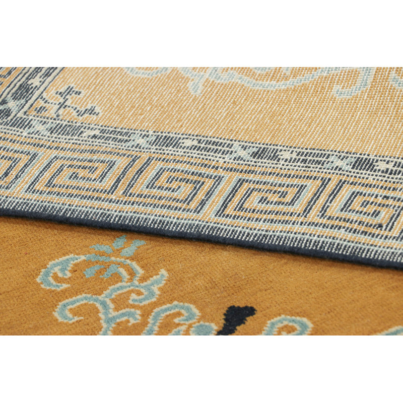 One-of-a-Kind 4'1x4'5 Hand Knotted Area Rug