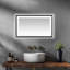 Madison l 72 po x H 36 po x P 2,28 po, miroir à cadre mince avec lumière DEL, désembueur, éclairage à 3 températures de couleur, installation murale verticale ou horizontale-1815700940-1815700942