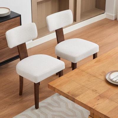 Side Chair in Beige