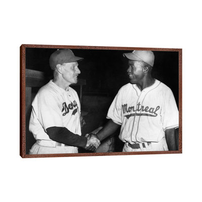 Jackie Robinson (1919-1972) - Print on Canvas