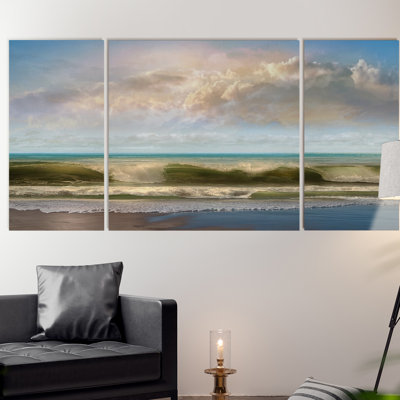 Impression sur toile tendue, impression sur toile tendue, impression sur toile tendue, reproduction d’art de plage premium