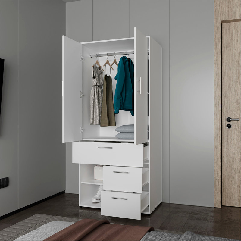 Armoire Upland, Badroom, blanc