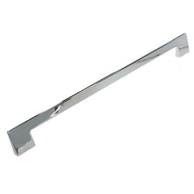 Poignée de meuble centrale 11 3/8" à glissières minces