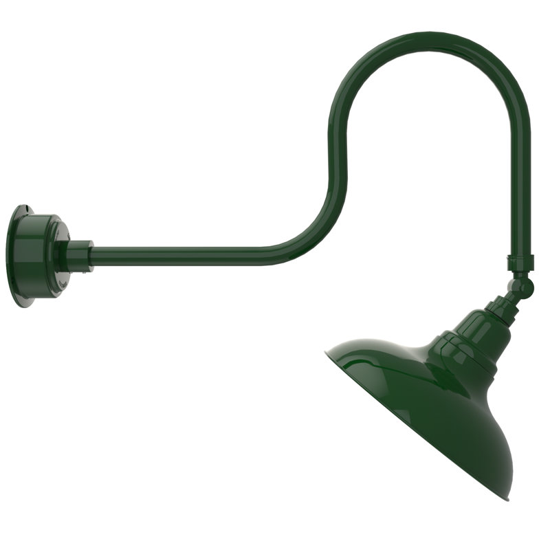 Adesh LED Wall Light, Vintage Green
