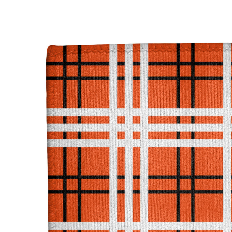 Plaid Indoor Rug, Rectangle 2' x 3'