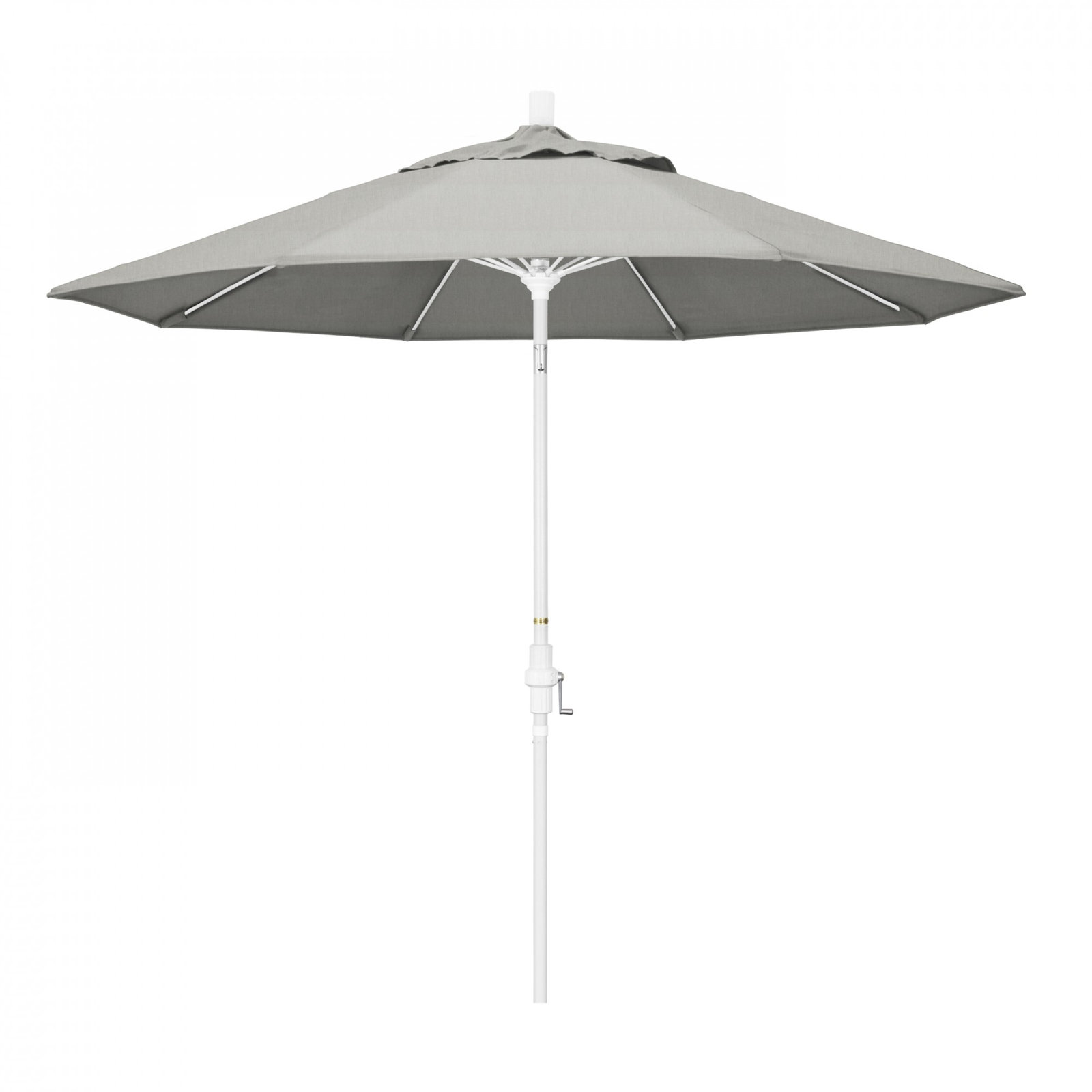 Roverta 108'' Sunbrella® Outdoor Umbrella, Canvas Granite Sunbrella® Canvas