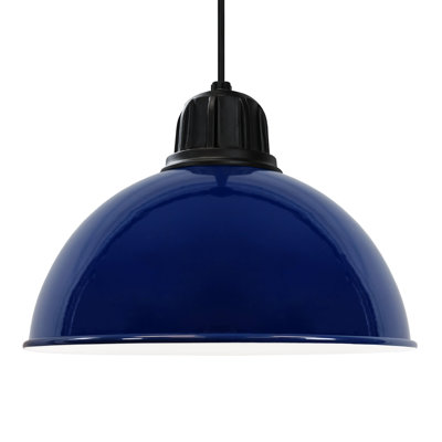 1 - Industrial Dome Pendant Light