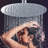 Rain Fixed Shower Head 1.8 GPM GPM with Self-Cleaning