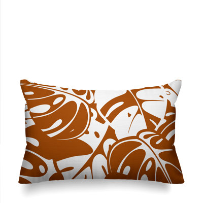  Housse et insert de coussin pour l'extérieur Tropical Leafs