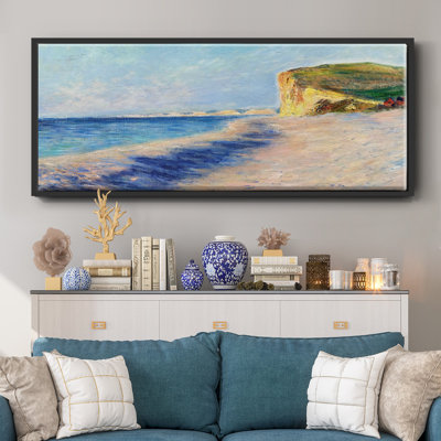 Pourville, near Dieppe, 1882- Framed Canvas