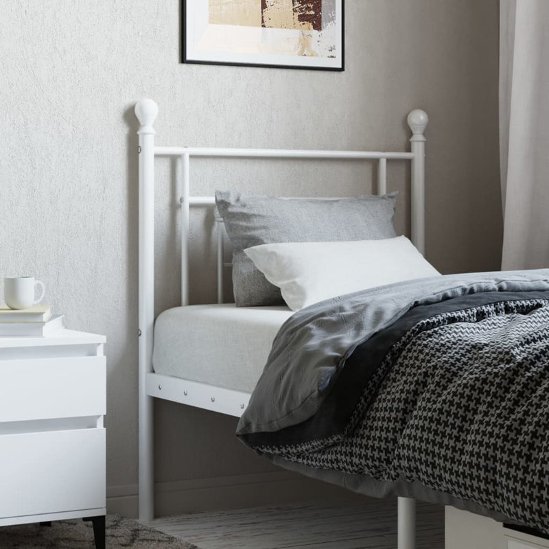 Castlehaven Headboard, White, Single (3')