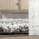 Callum Moroccan Shag Power Loom Performance Gray Rug
