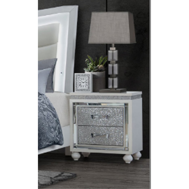 WHITE NIGHTSTAND