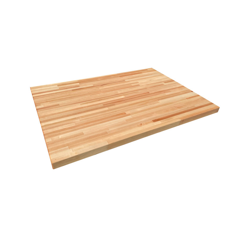 Dessus Knya Butcher Block, 1,5 po x 26 po x 38 po, Érable