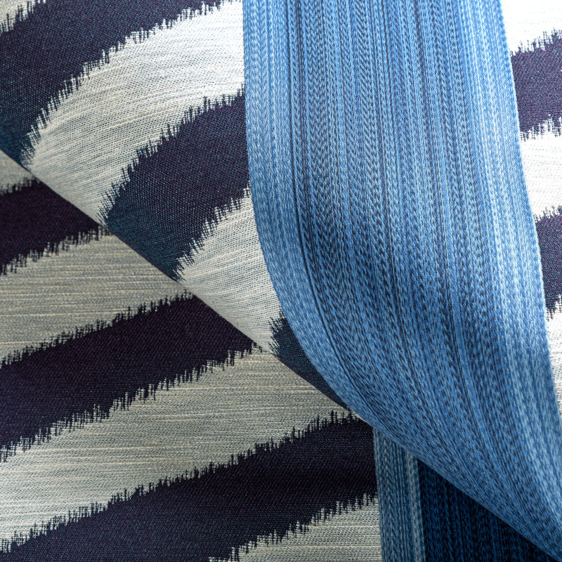 Majorelle Mnemba Woven Fabric, Indigo