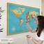 Carte du monde personnalisée «Apprendre, je pousse»-649477362-649106217