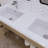 59.05'' Double Bathroom Vanity with Acrylic Top-556000129