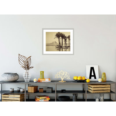 Le Dejeuner sur l'Herbe by Claude Monet -Framed Giclee Print