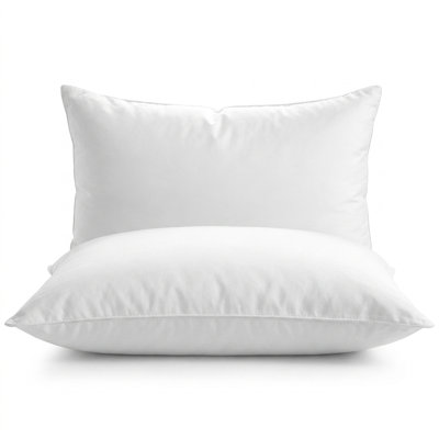 Goose Feather Pillows With Cotton Cover