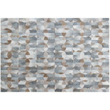Art Hide Cowhide Area Rug in Taupe
