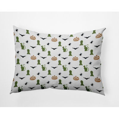 Outdoor Reversible Throw Pillow