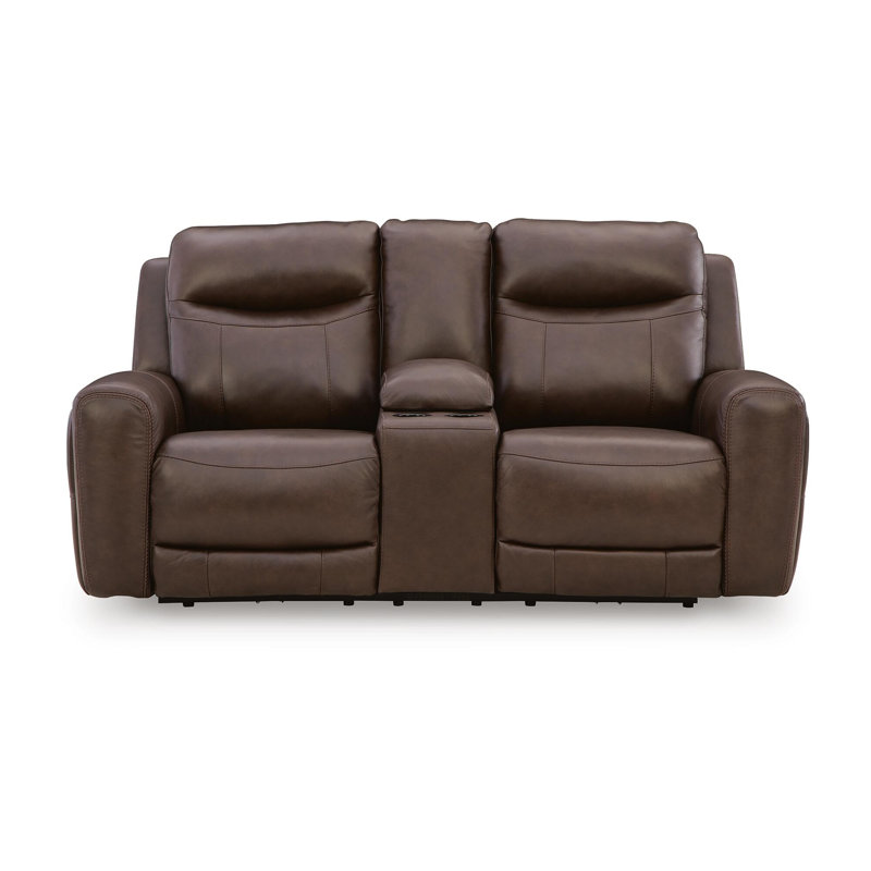 Causeuse inclinable électrique avec console Barrymore