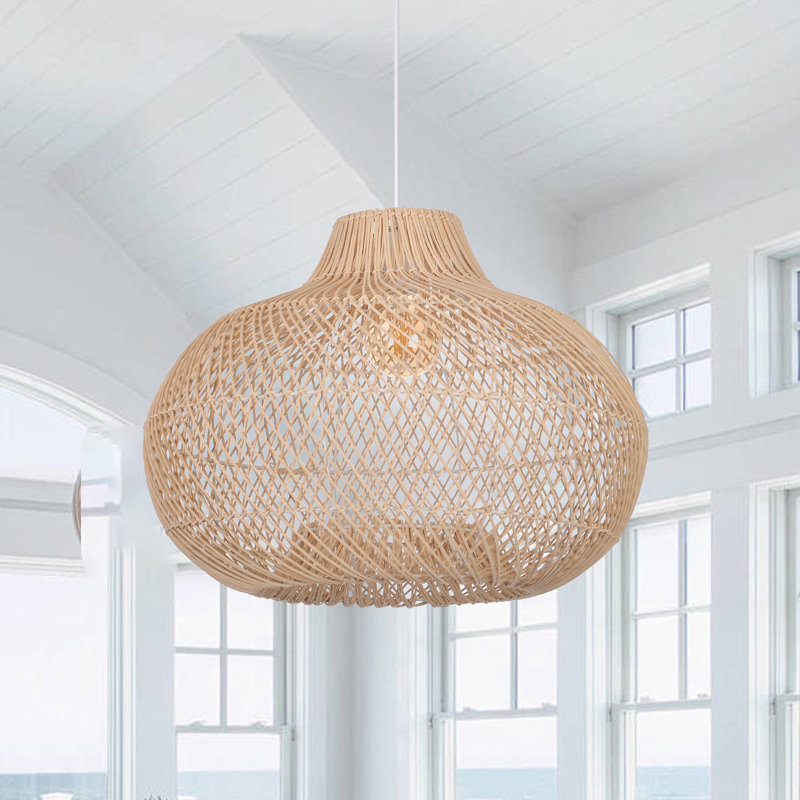 Luminaire suspendu 1 lumière Purtell, H 23,23 po x l 23,62 po x P 23,62 po