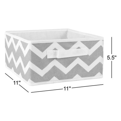Ebern Designs Amarillis Fabric Decorative Bin