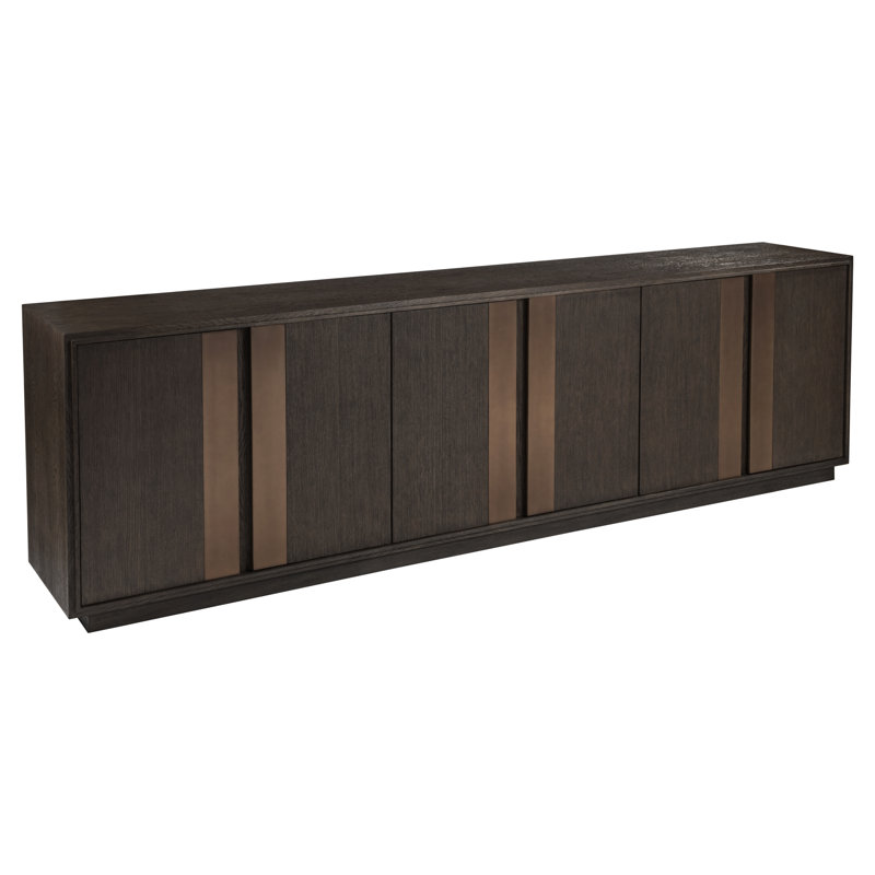 Andare Media Console, 30"H x 98.75"L x 17.5"W
