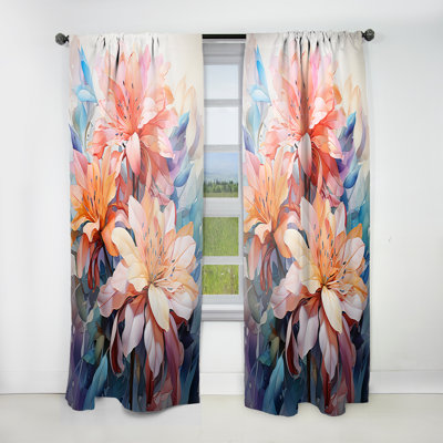 Abstract Beige Gold Road Collage I - Modern Curtain - Velvet Room Darkening - 1 panel