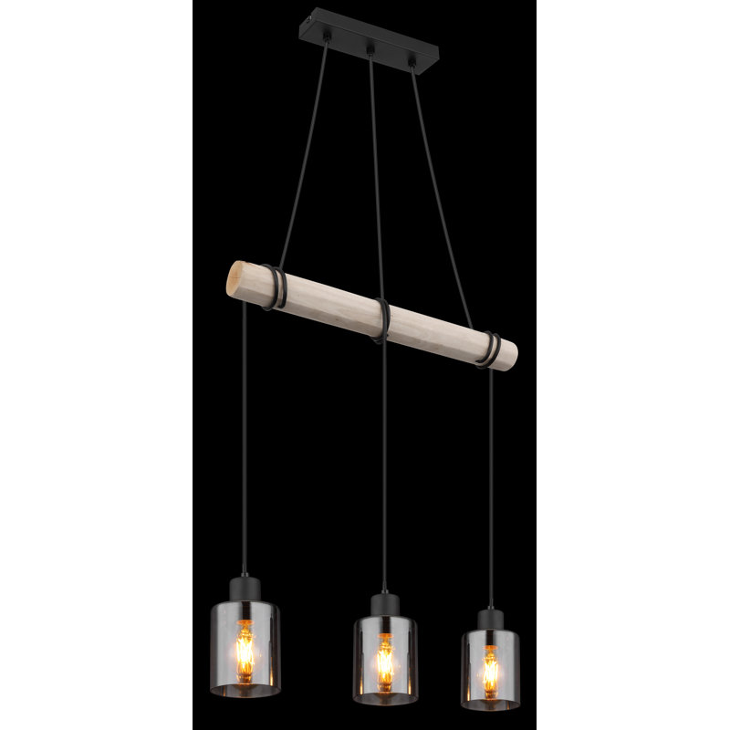 Aloah 3 - Light Matte Black Pendant