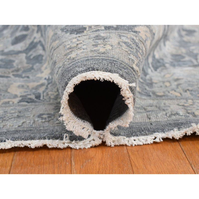 Aticus One-of-a-Kind 12' X 15'8" New Age Wool Area Rug Grey