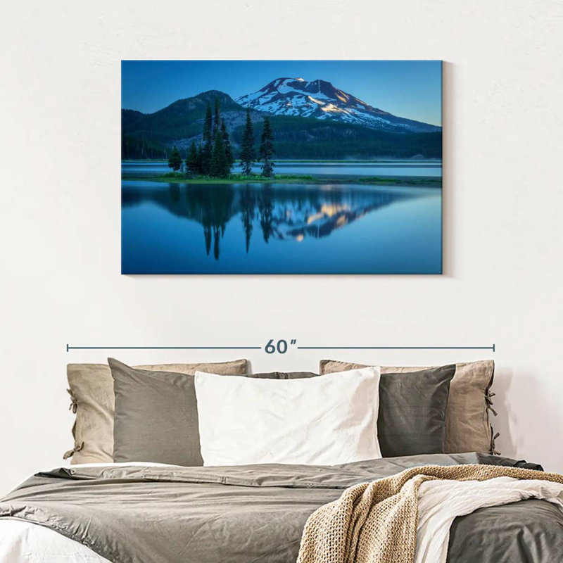 Volcan Alvord Sparks Lake South Sister, H 30 po x l 45 po
