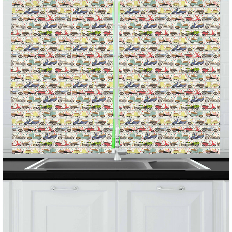 Tailored Kitchen Curtain